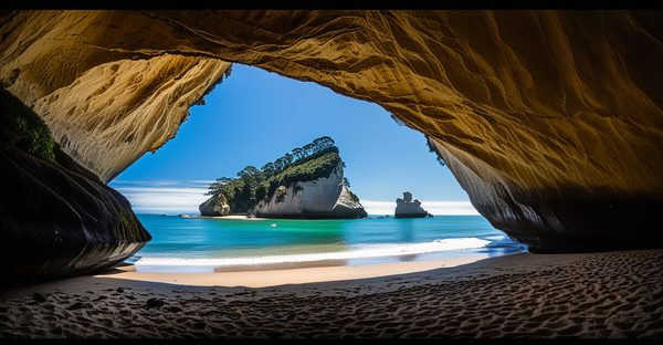 Exploration de cathedral cove : un joyau de coromandel
